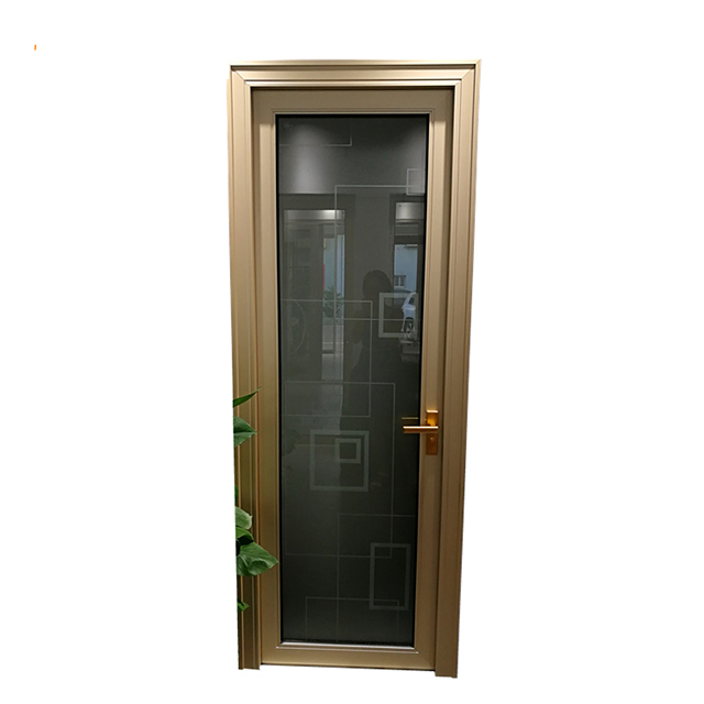 Aluminum toilet door