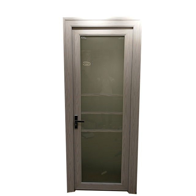 Aluminum toilet door