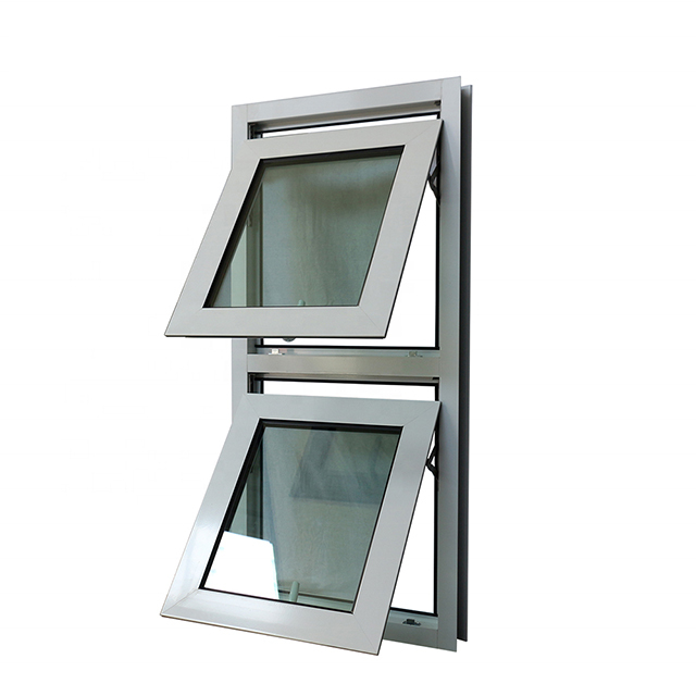 Aluminum anwing window
