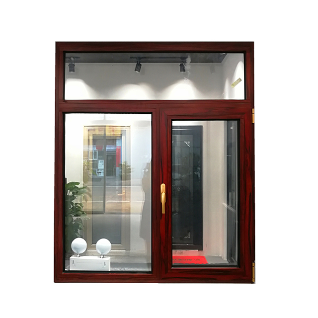 Aluminum casement window