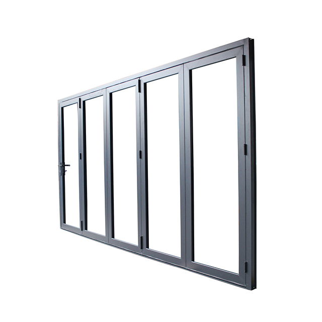 Aluminum folding door