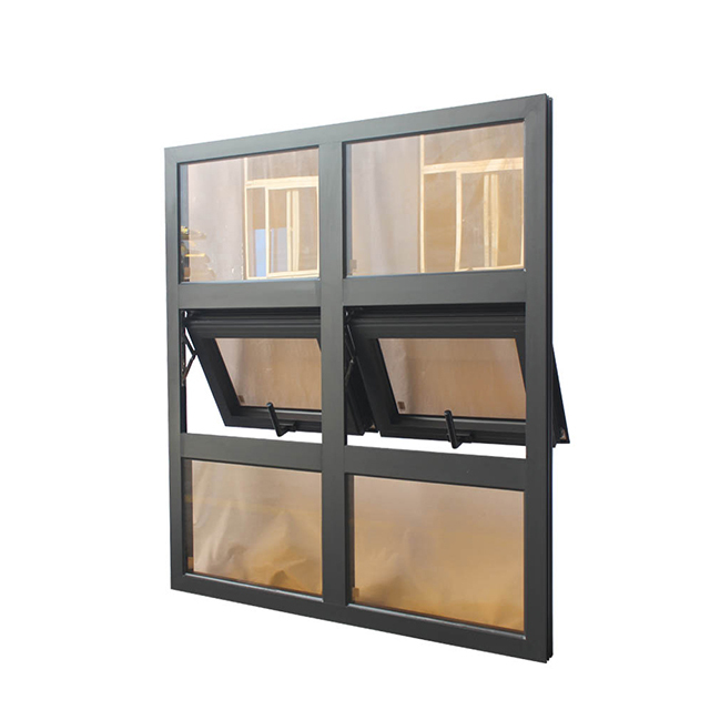 Aluminum anwing window