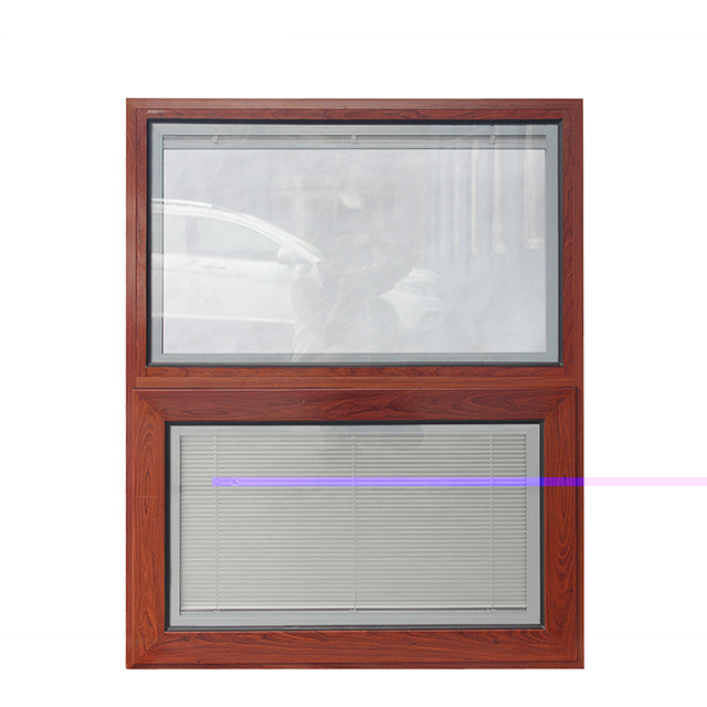 Aluminum anwing window