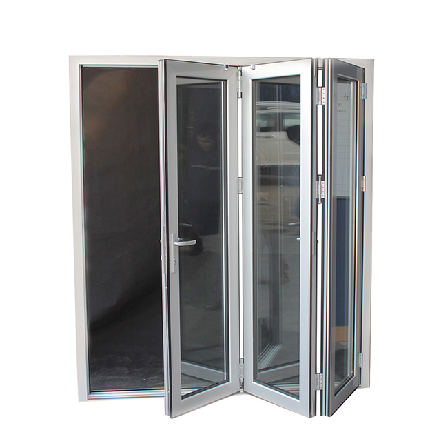 Aluminum folding door