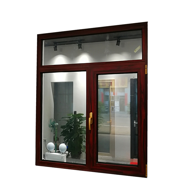 Aluminum casement window