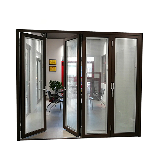 Aluminum folding door