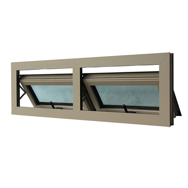 Aluminum anwing window