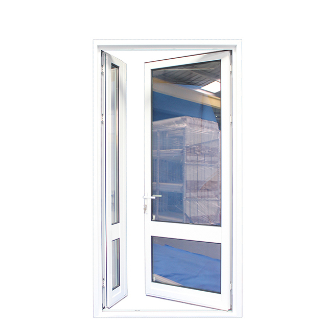 Aluminum swing door