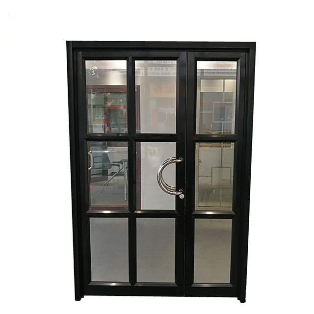 Aluminum swing door