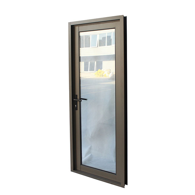 Aluminum swing door