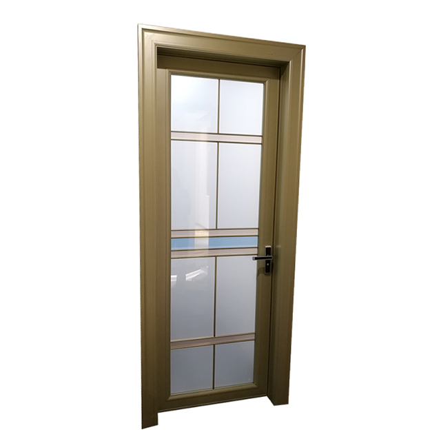 Aluminum toilet door