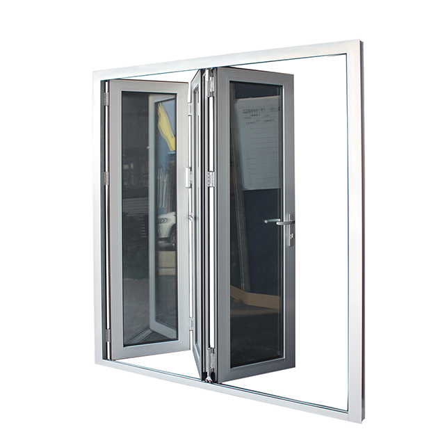 Aluminum folding door