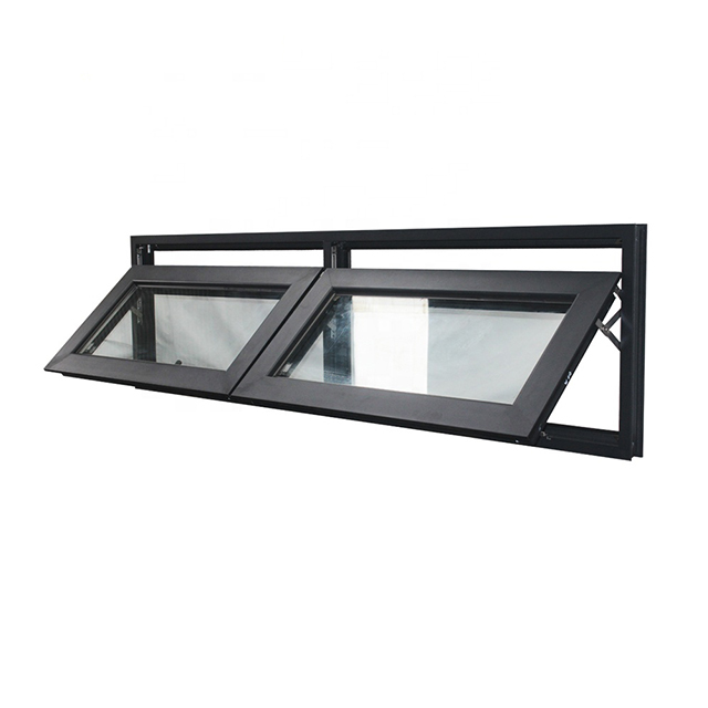 Aluminum anwing window