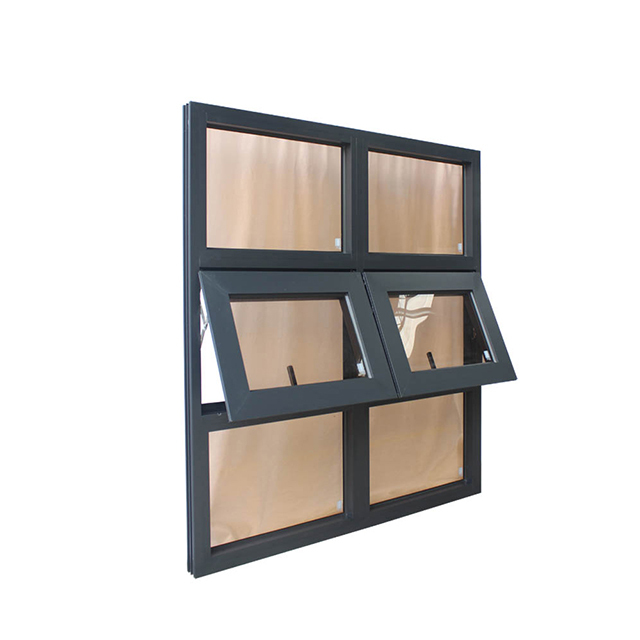 Aluminum anwing window
