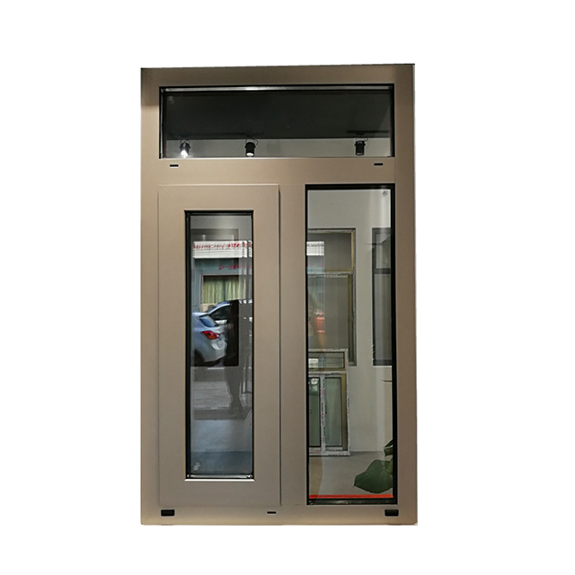 Aluminum casement window