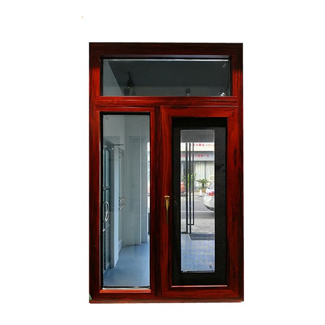 Aluminum casement window