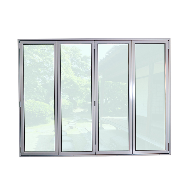 Aluminum folding door