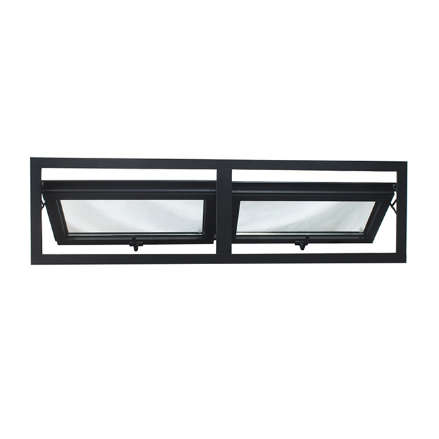 Aluminum anwing window