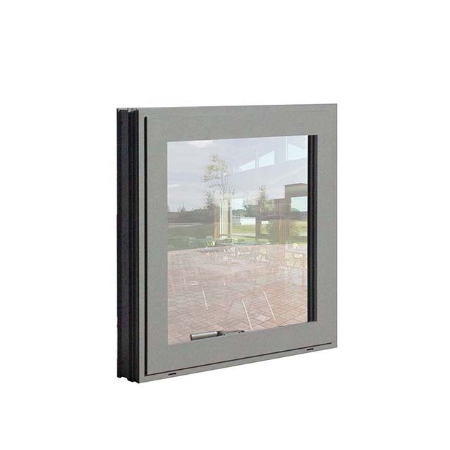 Aluminum anwing window