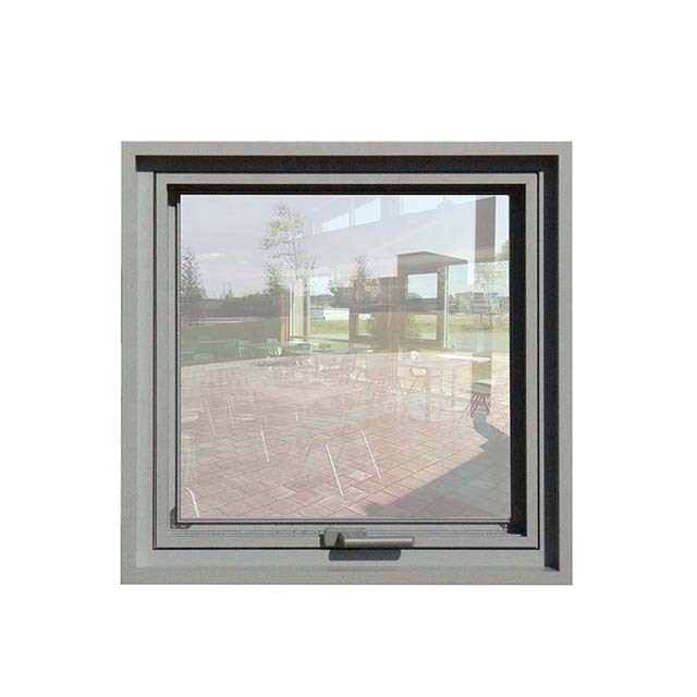 Aluminum anwing window