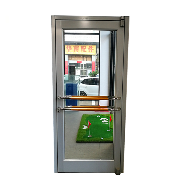 Aluminum swing door