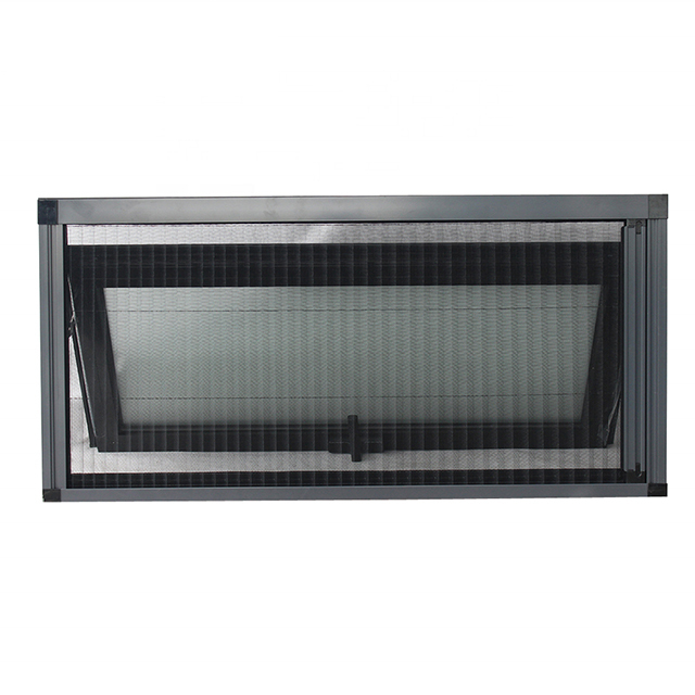 Aluminum anwing window