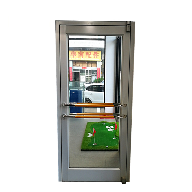 Aluminum swing door