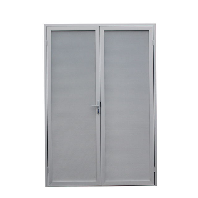Aluminum swing door