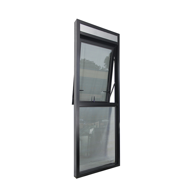 Aluminum anwing window
