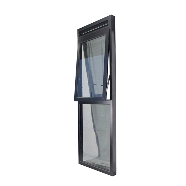 Aluminum anwing window