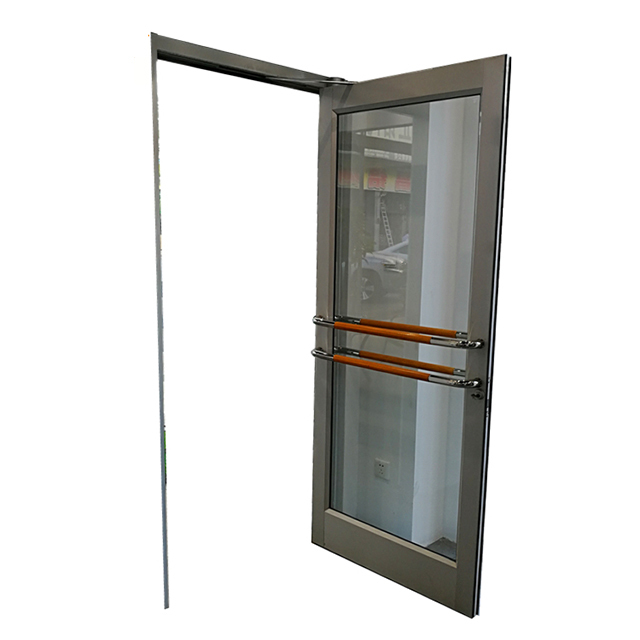 Aluminum swing door