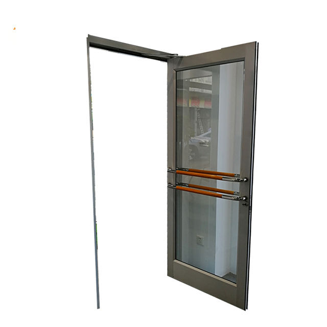Aluminum swing door