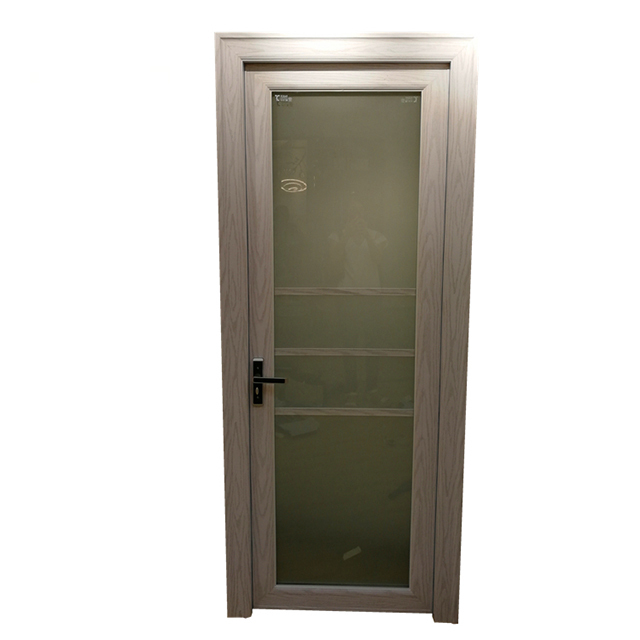 Aluminum toilet door