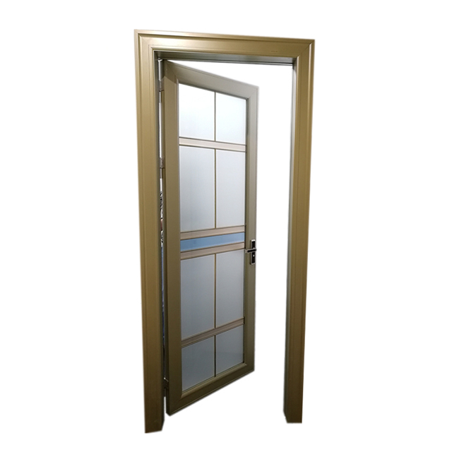 Aluminum toilet door