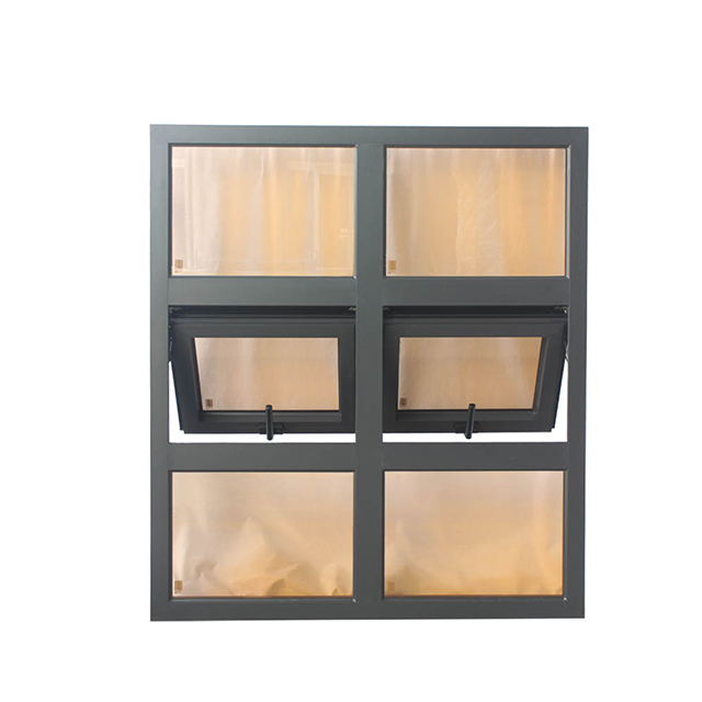 Aluminum anwing window