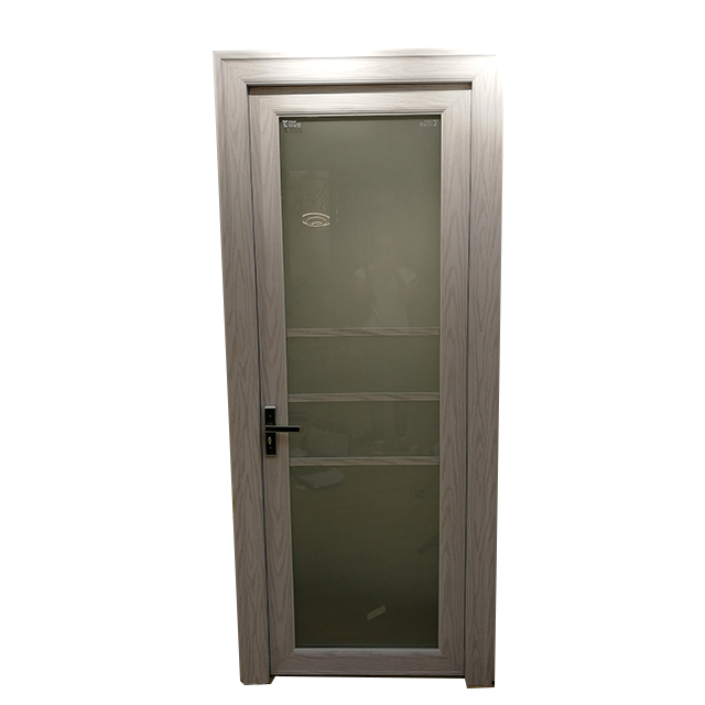 Aluminum toilet door