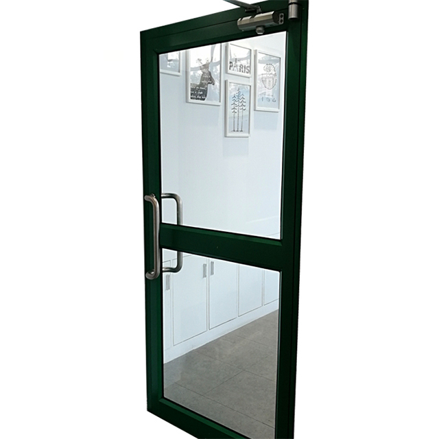 Aluminum swing door