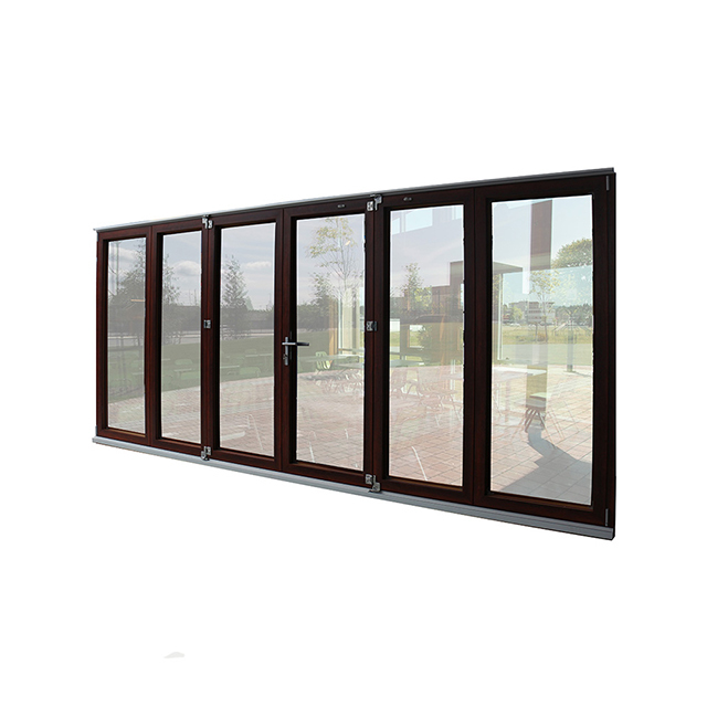 Aluminum folding door