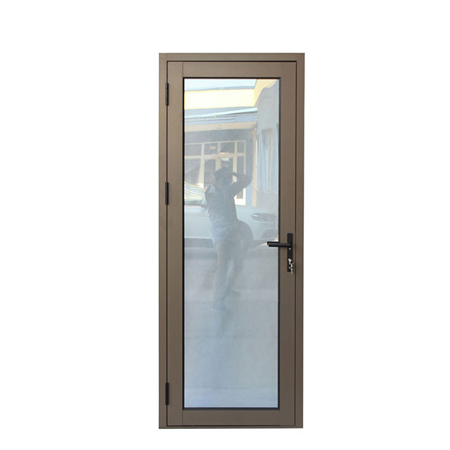 Aluminum swing door