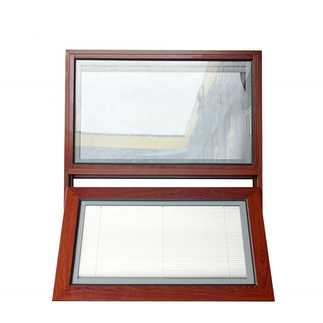 Aluminum anwing window