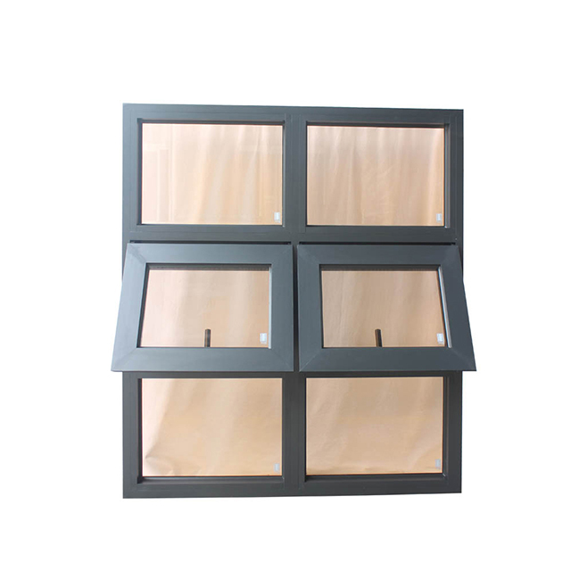 Aluminum anwing window