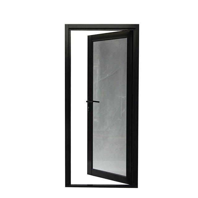 Aluminum swing door