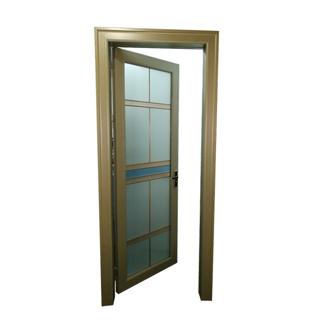 Aluminum toilet door