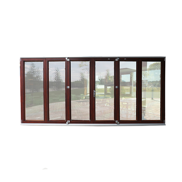 Aluminum folding door