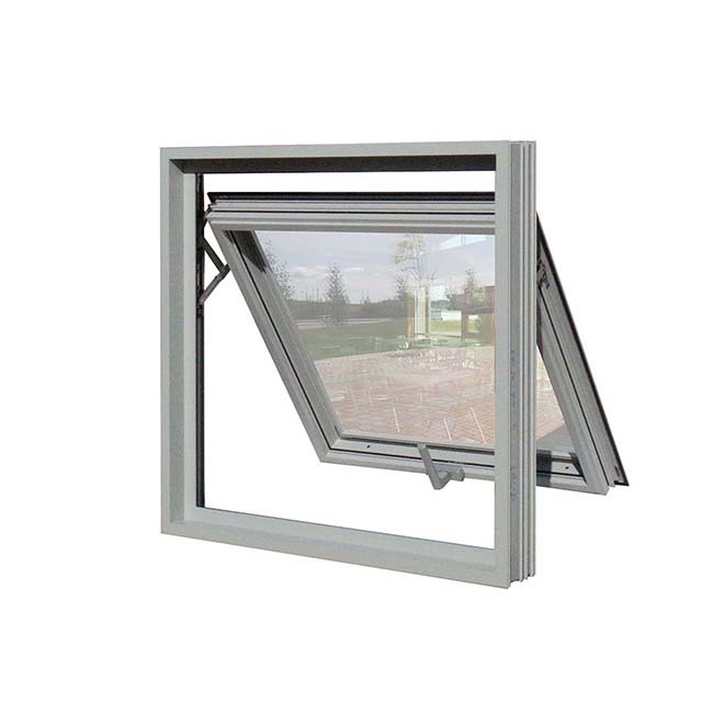 Aluminum anwing window