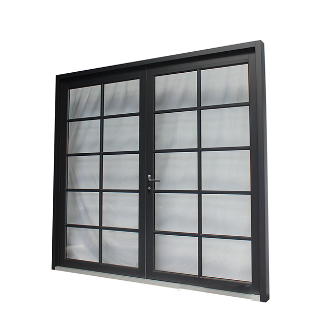 Aluminum swing door