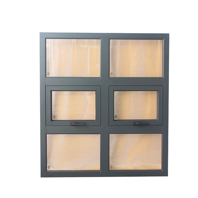 Aluminum anwing window