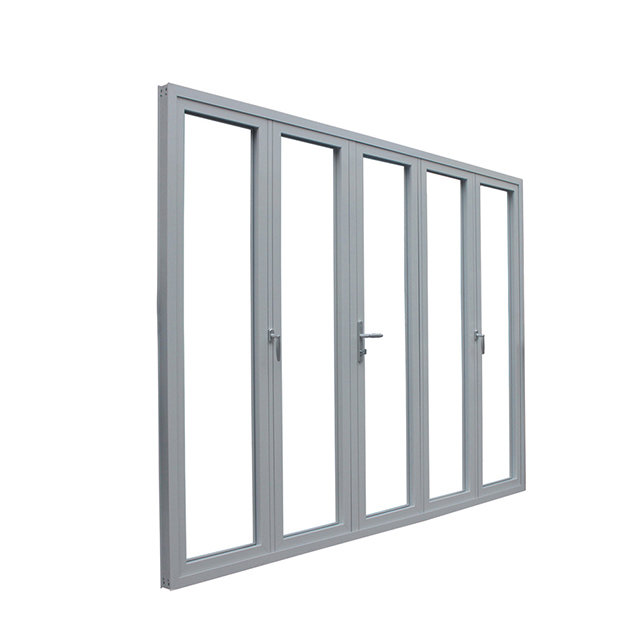 Aluminum folding door