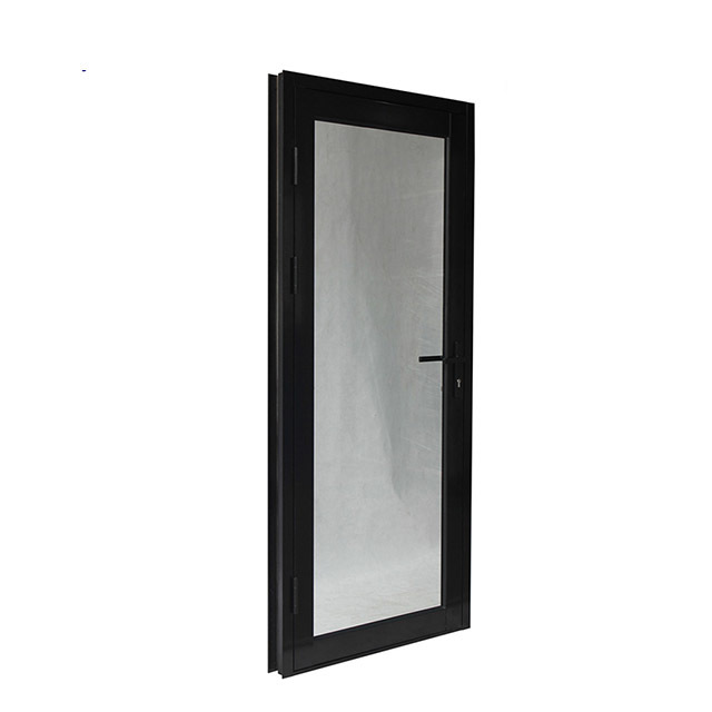 Aluminum swing door