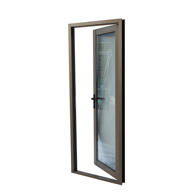 Aluminum swing door